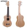 Zebrawood 21" Acoustic Ukulele 15 Fret 4 Strings Stringed Musical Instrument