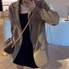 Spring and Autumn New Korean Loose Blazer for Student Casual Small Suit Coat