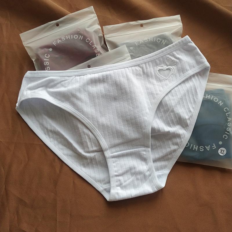 High Quality Comfort Low-rise Panties Female Cotton Breathable Hipster Panties Female Sexy Cute Student Girls Panties Female Summer Cotton