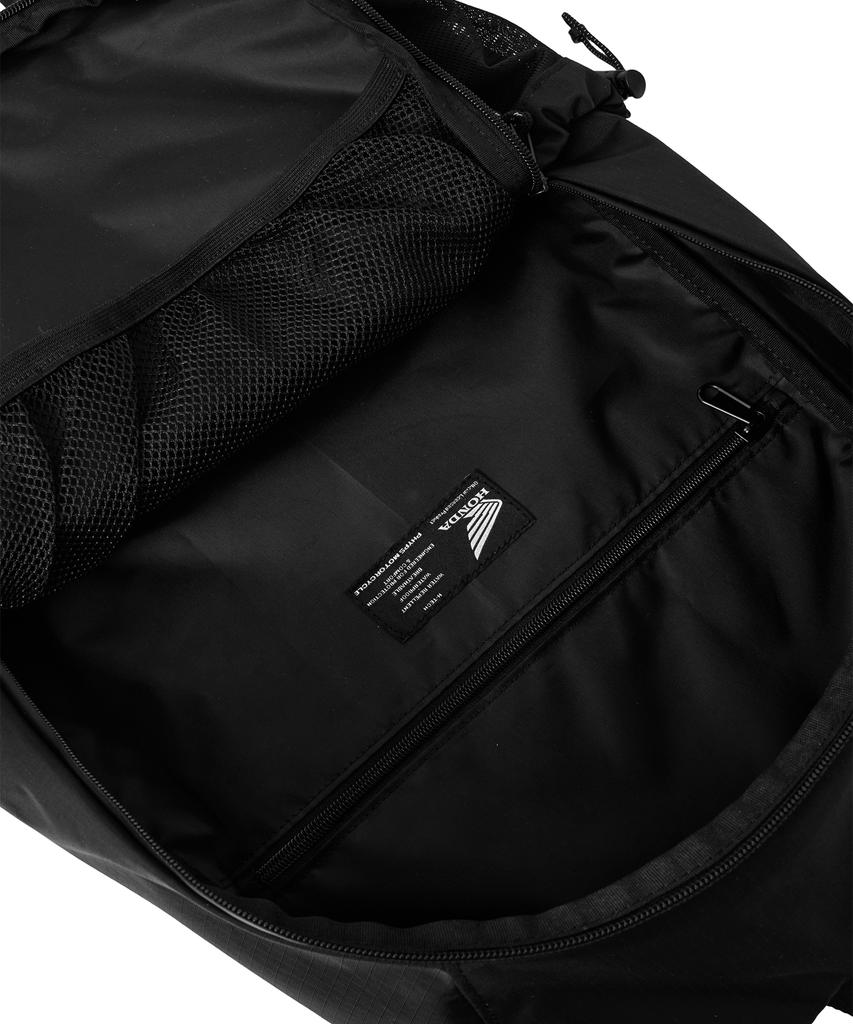 Phyps Мотоцикл Honda String Крыло Логотип Рюкзак Черный