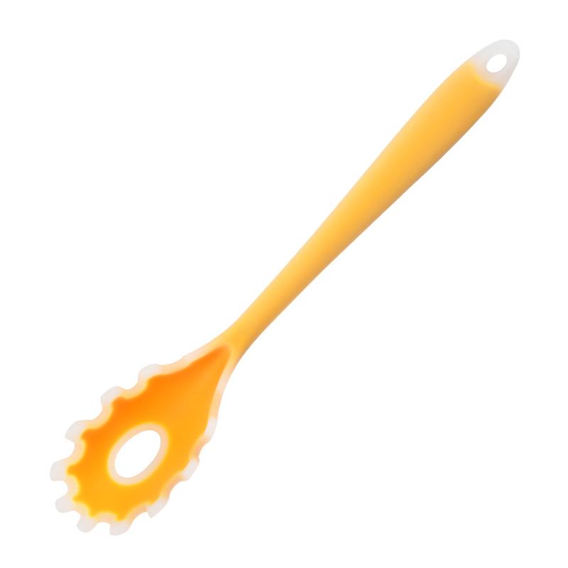 Silicone pasta spoon kitchen silicone pasta grab pasta spoon noodle fishing integrated cooking tool