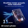 LITERIDE 120 PSI Portable Pocket Bike Electric Air Pump MINI Tire Inflator For Bicycle Digital Gauge Display