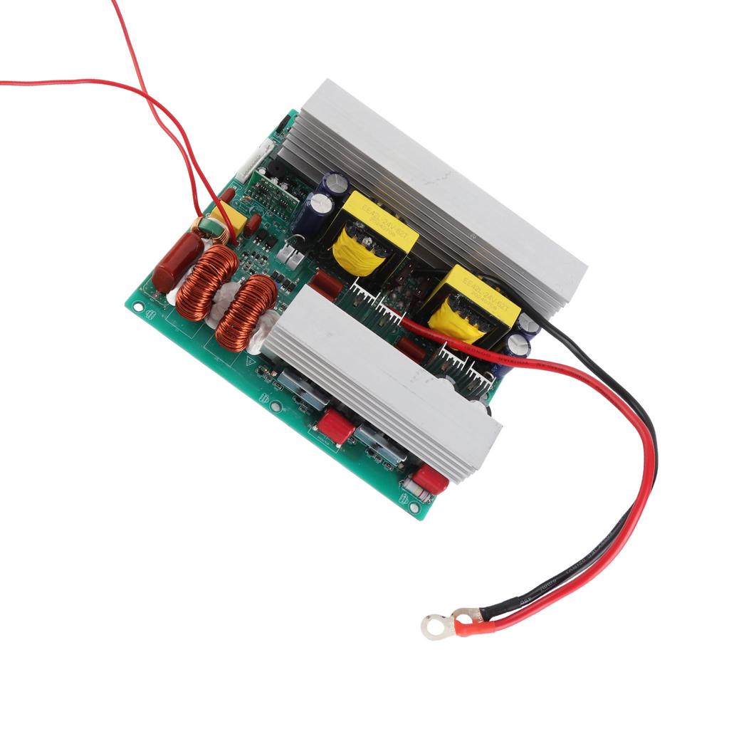Плата инвертора мобильной мощности с чистой синусоидой 1000 Вт, многофункциональный инверторный модуль с защитой, DC24V to AC220V