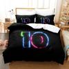 Lucky Number Bedding Set Single Twin Full Queen King Size Bed Set Aldult Kid Bedroom Duvetcover Sets 3D Bed Sheet Set
