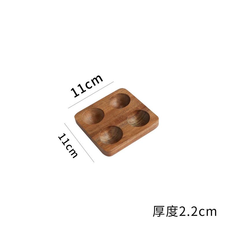 Simplicity Creative Solid Wood Storage Tray Home Egg Storage Lot Storage Rack Kitchen Холодильник Egg Storages Container