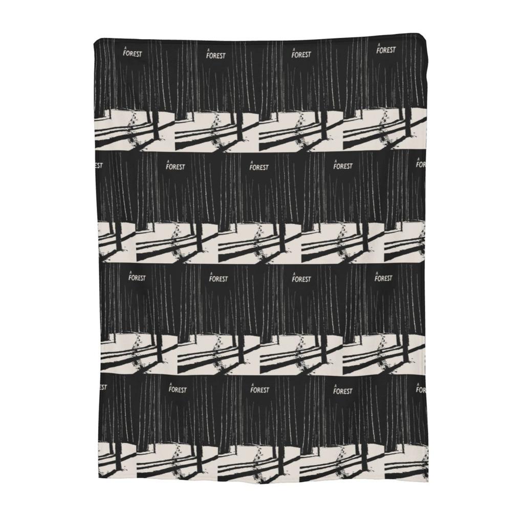 The Cure Robert Smith Logo Blankets Flannel Sofa Throw Blanket Breathable for Couch Bedding Outdoor Throws Bedspread Quilt