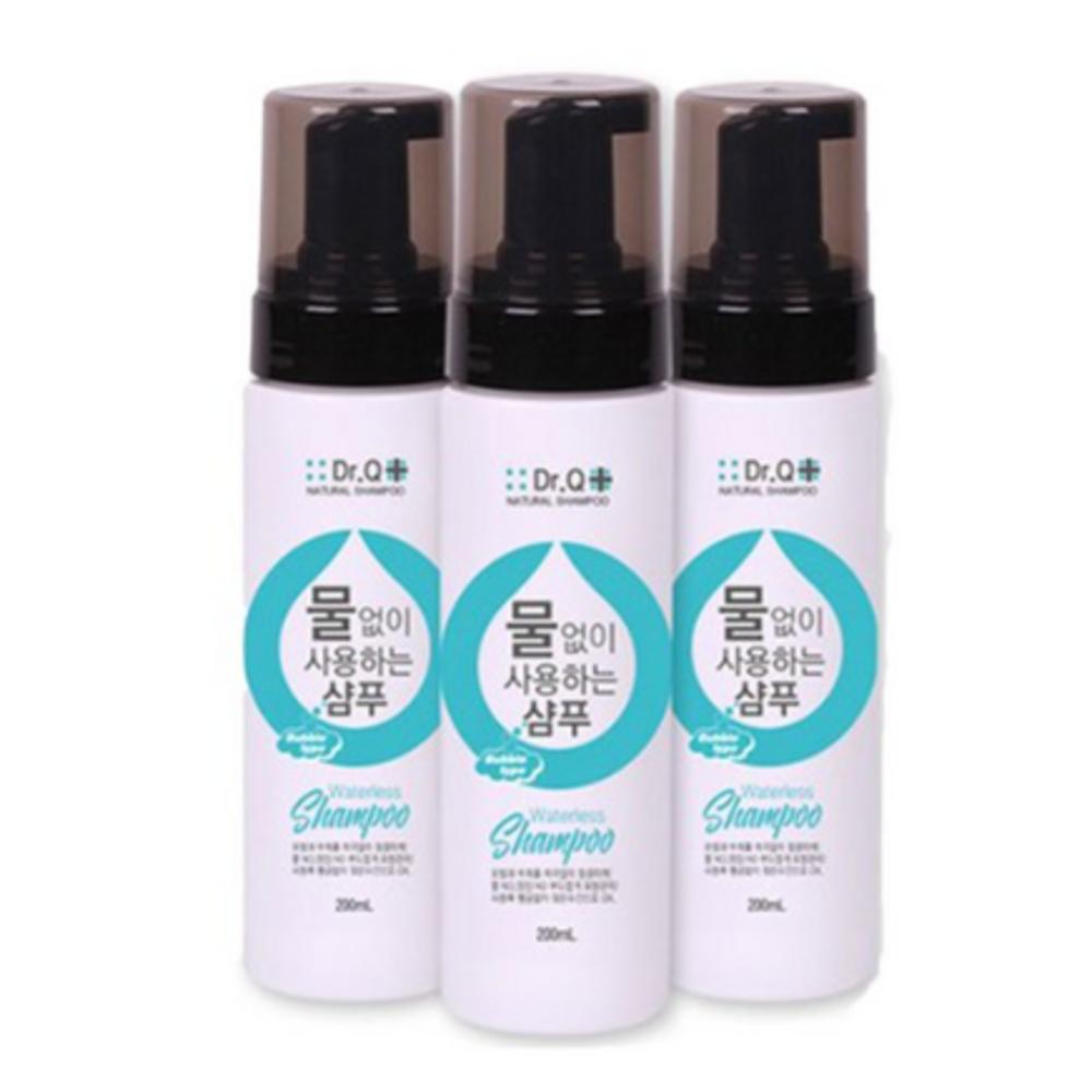 Dr. Q Waterless Bubble Type Shampoo, 200ml, 2 Pcs.
