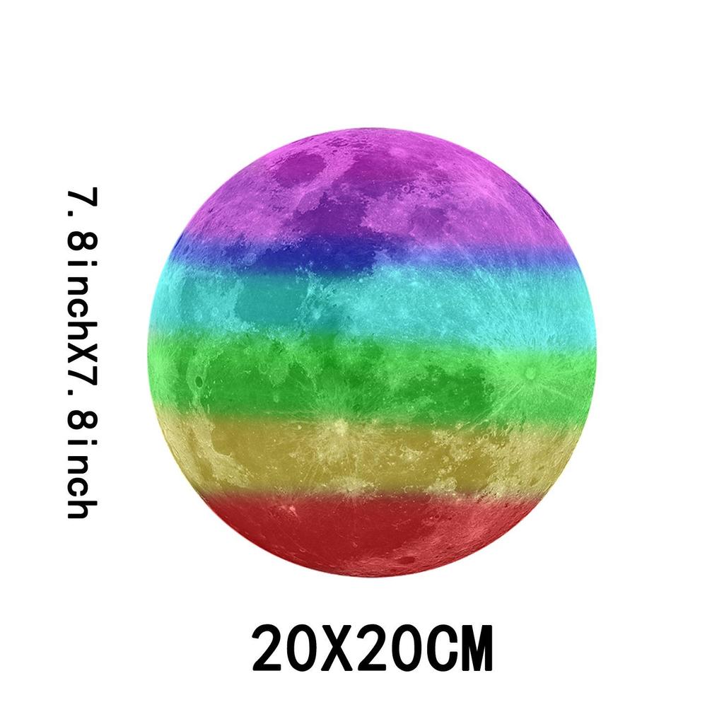 Светящиеся наклейки на стену «Луна и планеты» для детских комнат