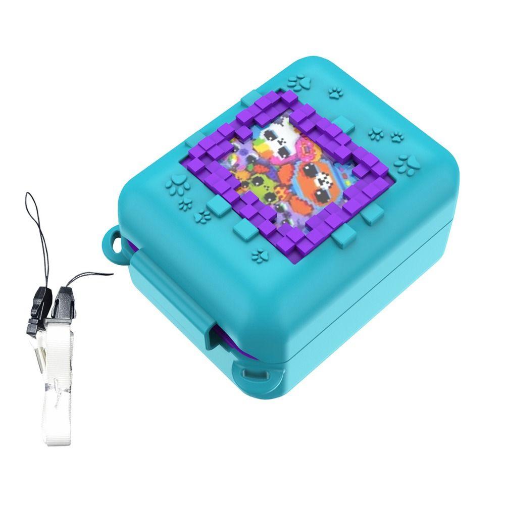 Силиконовый защитный чехол для интерактивной игрушки Bitzee, чехол для цифрового питомца, аксессуары для виртуальной игры со шнурком, противоударный чехол