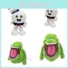 Adorable Ghostbusters Slimer Plush Doll Soft Stuffed Toy Perfect For Kids Gifts