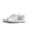 Nike Dunk Moon White Trace Abrasion Resistant Low top Skateboard Shoes Men's White Gray Silver 355152-106(Team1821-)