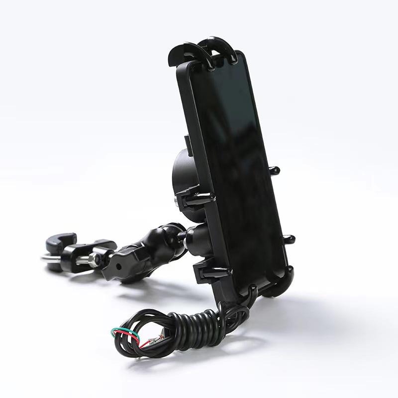 Кронштейн для навигатора на руль и крепление для рации BMW F750GS/F850GS/R1250GS/ADV