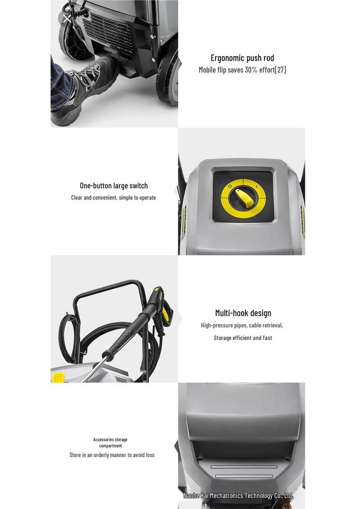 Karcher HD6/15-4M Industrial Commercial High-Pressure Car Washer