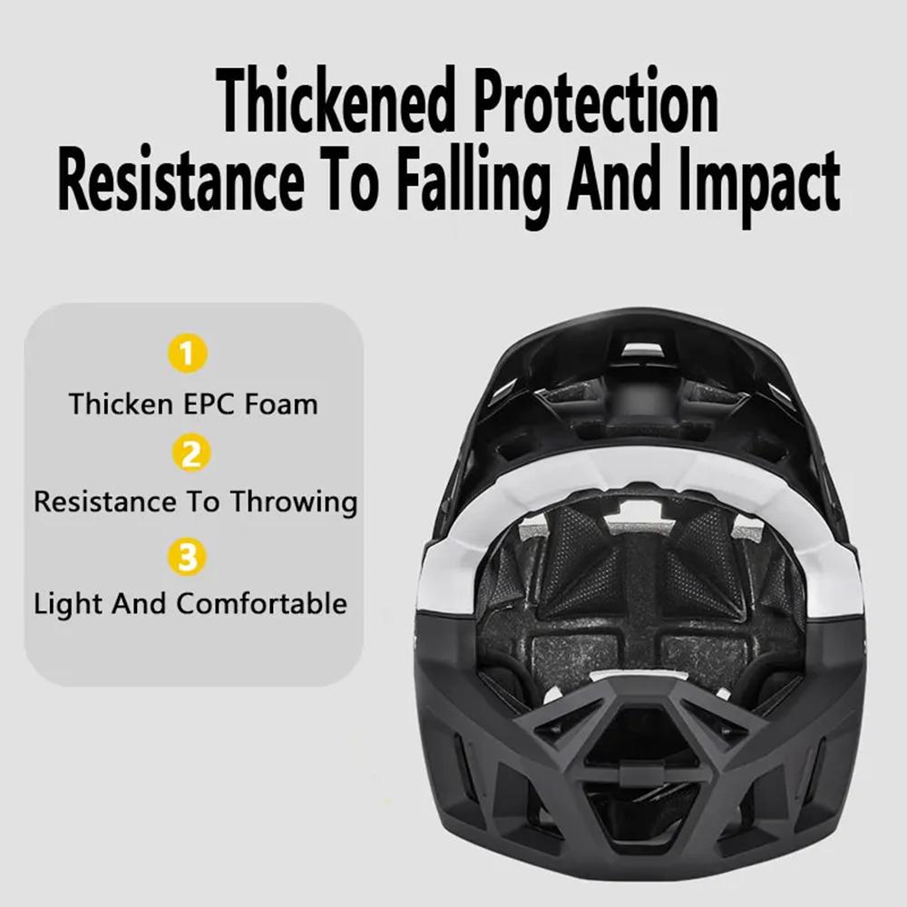 CHINION полнолицевой шлем противоударный защитный шлем для горного велосипеда для взрослых внедорожный горный велосипедный шлем для мужчин и женщин