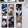 Bungo Stray Dogs Чехол для телефона Дазай Мягкий для Samsung A17 A37 A57 A16 A26 A36 A56 A15 A25 A35 A55 A14 A24 A34 A54 A13 A23 A33 A53 A
