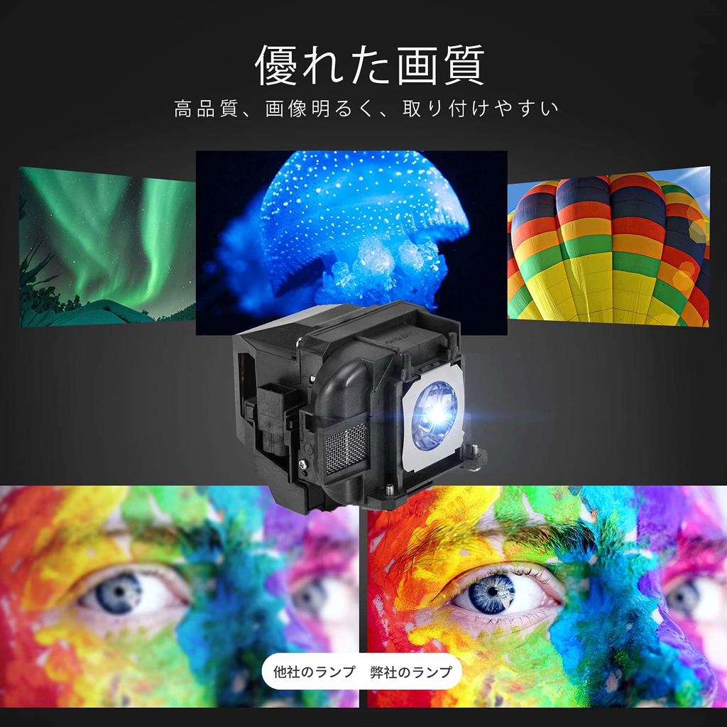 Allamp V13H010L87 Лампа для проектора на замену ELPLP87 Совместимая с EPSON EB-535W EB-536WT EB-2140W EB-530 EB-2040