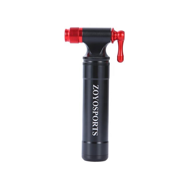 ZOYOSPORTS Велосипедный CO2 Накачиватель Подходит для клапанов Presta Schrader Дорожный MTB Шина Быстрая Накачка Резьбовой 16/12/8G Безрезьбовой 16G Картридж
