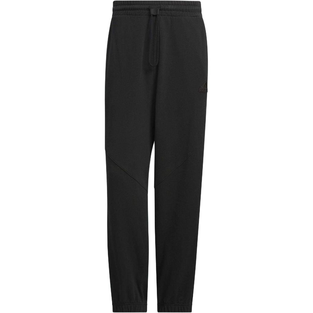 Adidas St 3-Stripes Series Logo Stripe Cuffed Loose Fit Knit Joggers Men Joggers Black JI8653