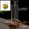 L CLOVER Подставка для благовоний, Предотвращающая пепел, Защищенная от проливания, Стекло, Подвесная, Стильная, Вертикальная подставка (Площадь)