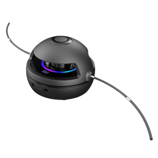 Электрическая скакалка со светодиодной подсветкой, регулируемой скоростью, USB-зарядкой, умная автоматическая музыкальная скакалка со счетчиком