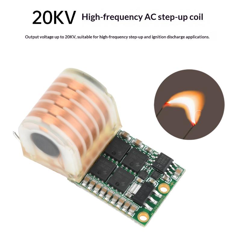 Модуль зажигания DC9-12V на AC20KV с защитой MOS для плазменного генератора искры Образовательное оборудование