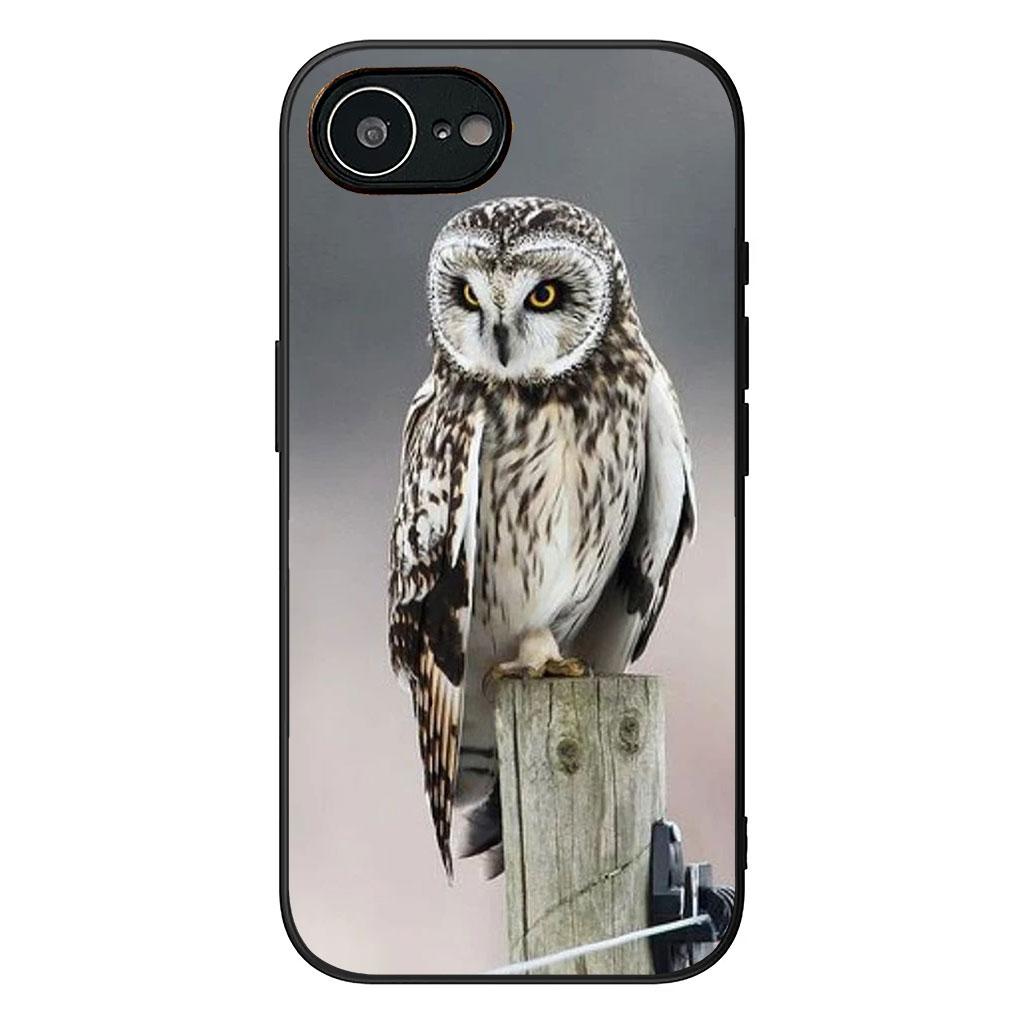 Чехол для Apple iPhone 16 15 14 Plus 13 12 Mini 17 Pro Max + ProMax 16E Air 16+ 15+ Coque Чехол для телефона Птица Сова Милый