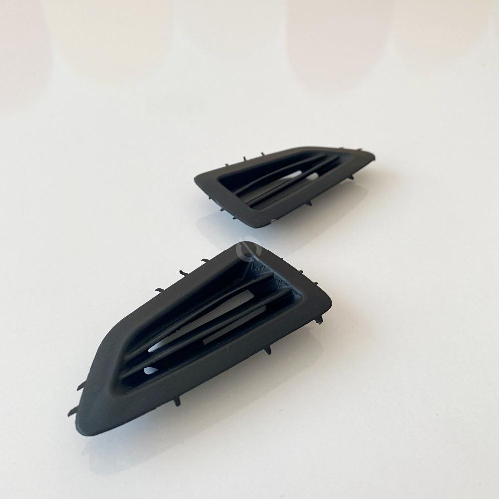 Боковые вентиляционные накладки для Fiesta MK7, левая и правая, черная решетка воздуховода, вентиляционное отверстие на приборной панели для вентилятора отопителя Fiesta 8A61 A045G51 8A61A045G51