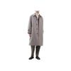 Uniqlo FW23 Серия U Однотонный Многослойный Длинный Плащ-Тренч Унисекс Верхняя одежда Светло-Серый 462853-05