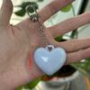 Розовый Голубой Белый Любовь Зеркало Брелок Коробка для хранения Сделай сам Пластиковая Пустая Коробка Мини Портативный Брелок Подарок Вечеринка