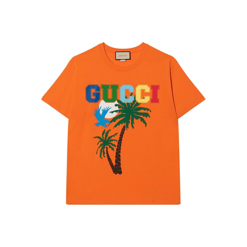 Gucci Футболка с пальмами 548334-XJEOW-7548