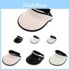 Solid Color Sunshade Hat Uv Protection Cap Breathable Outdoor Activities Gift