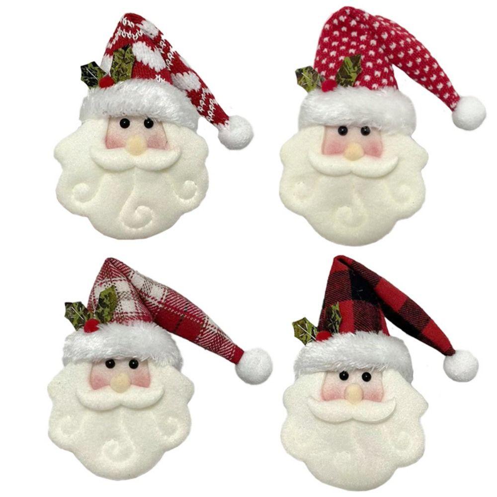Snowman Christmas Elk Pendants Cloth Xmas Santa Ornaments Xmas Hanging Ornaments  Home Decor