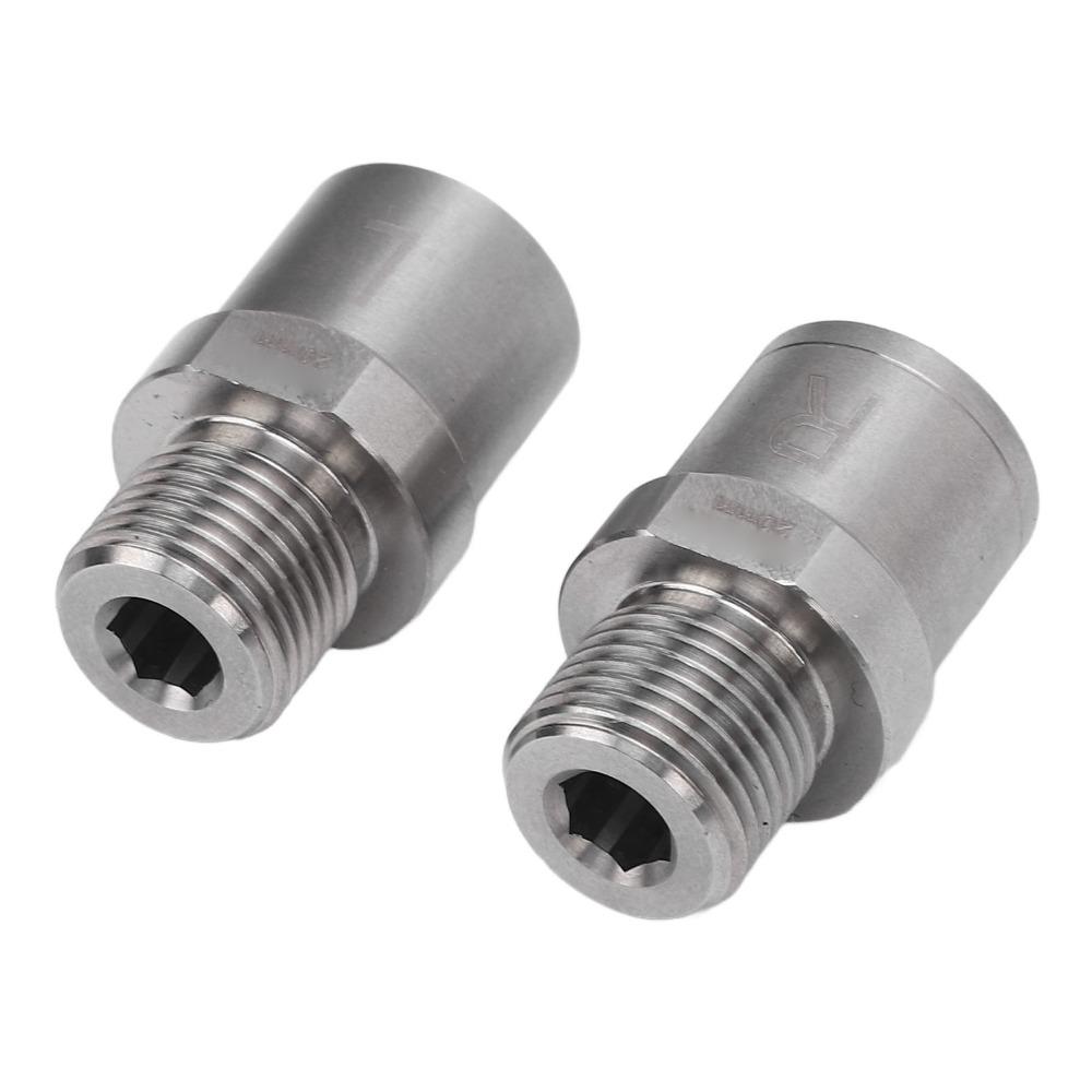 1 Pair Heavy Duty Extended Pedal Spacer Bike Pedal Extension Shaft for Bike Pedal Compatibility