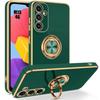 Case - Samsung - Galaxy M13 - TPU Protection - Shockproof - Ring Stand Night Green
