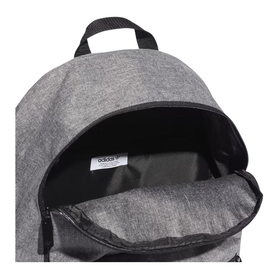 Men's Backpack Adidas Originals Trefoil Polyester Backpack Regular Unisex Gray & Black