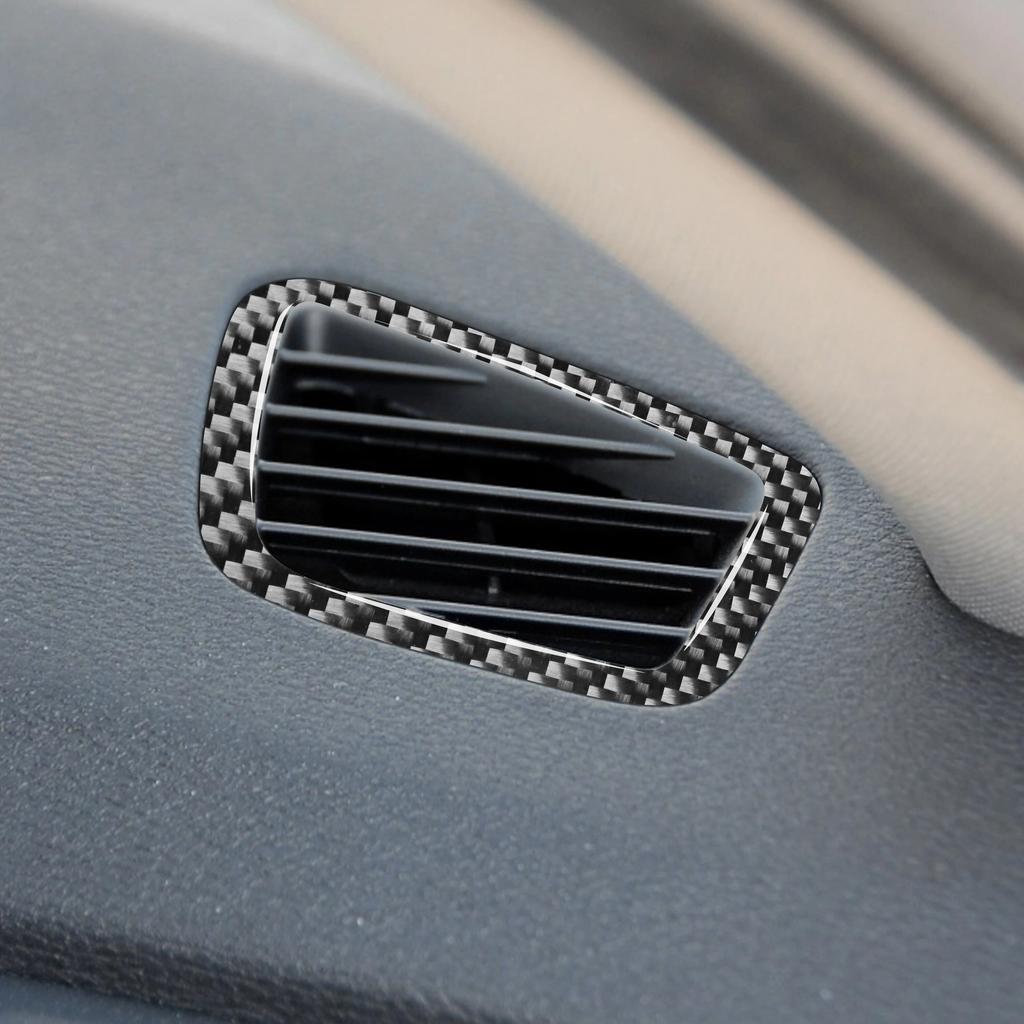 Car Air Vent Outlet Decor Cover Sticker for BMW F25 F26 X3 X4 2011-2016 Auto Interior Accessories Carbon Fiber