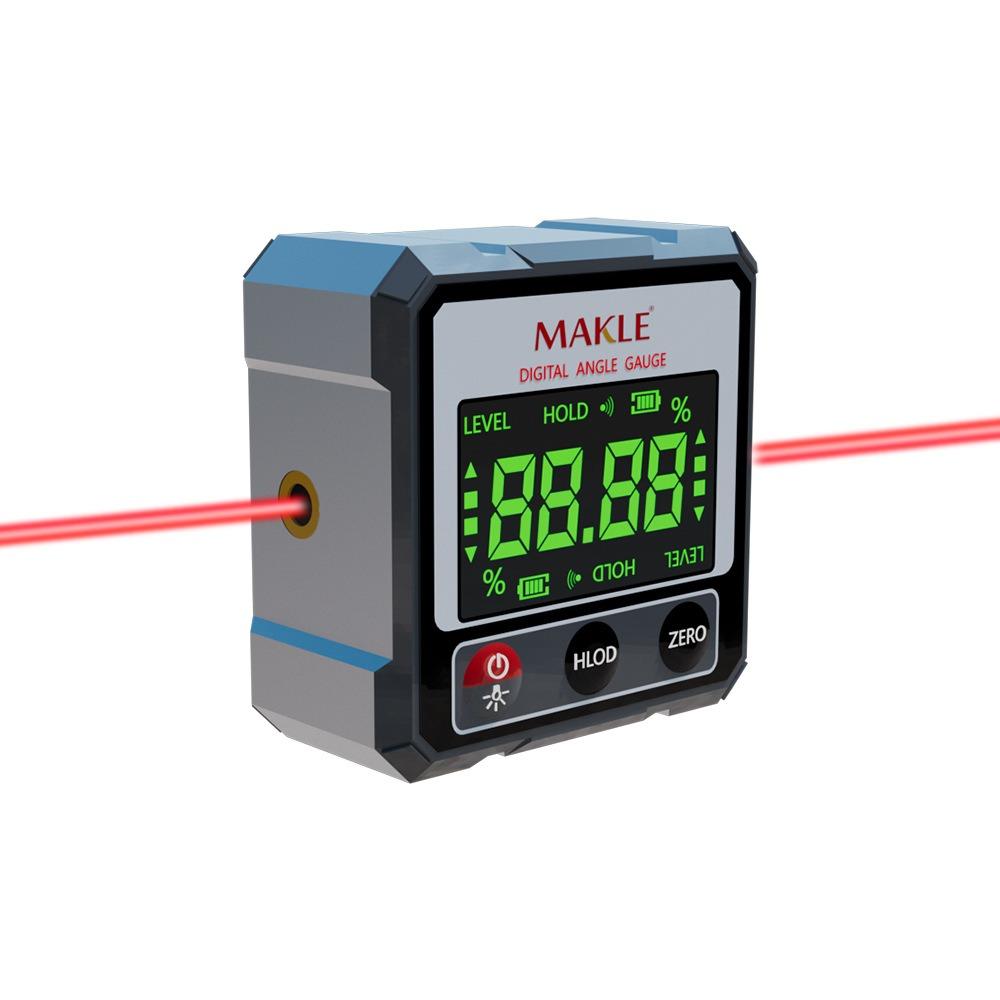 Goniometer Digital Protractor Laser Level Ruler Measurement Electronic Tool