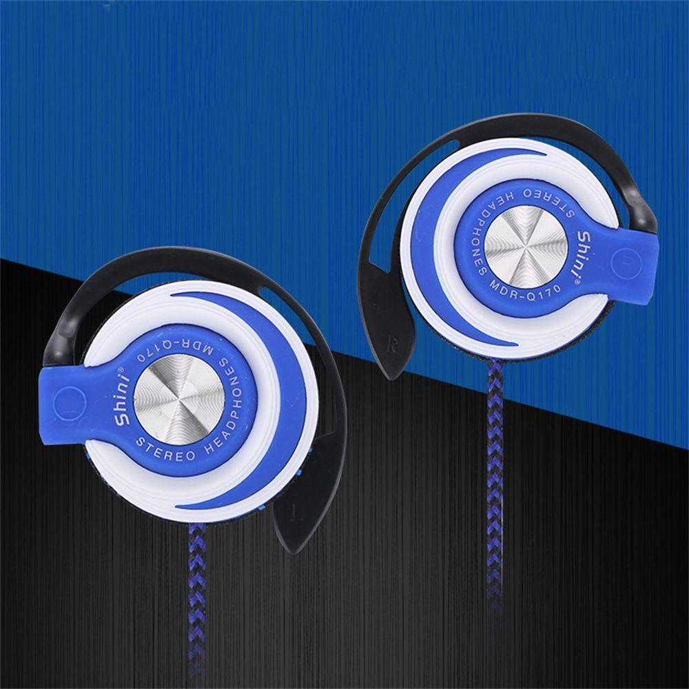 Over-ear for Phones/MP3/MP4 HIFI Stereo Wired Headphones Ear Hanging Wired Earphone Bass Headset