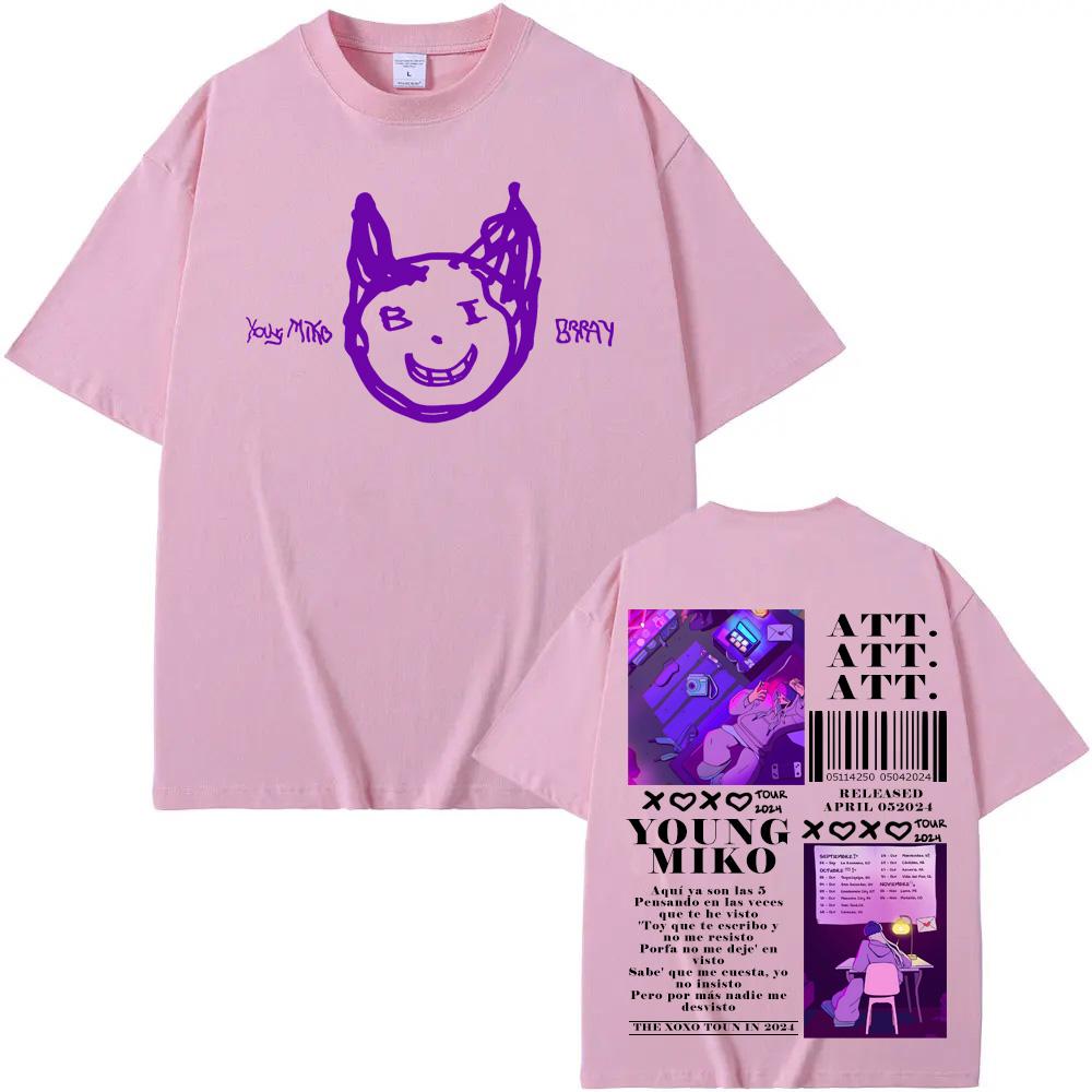 Young Miko Hip Hop Tshirt Graphic Printing Gothic Grunge Teeshirt Short Sleeve Comic OneckTshirt Camiseta Hombre Casual Tees