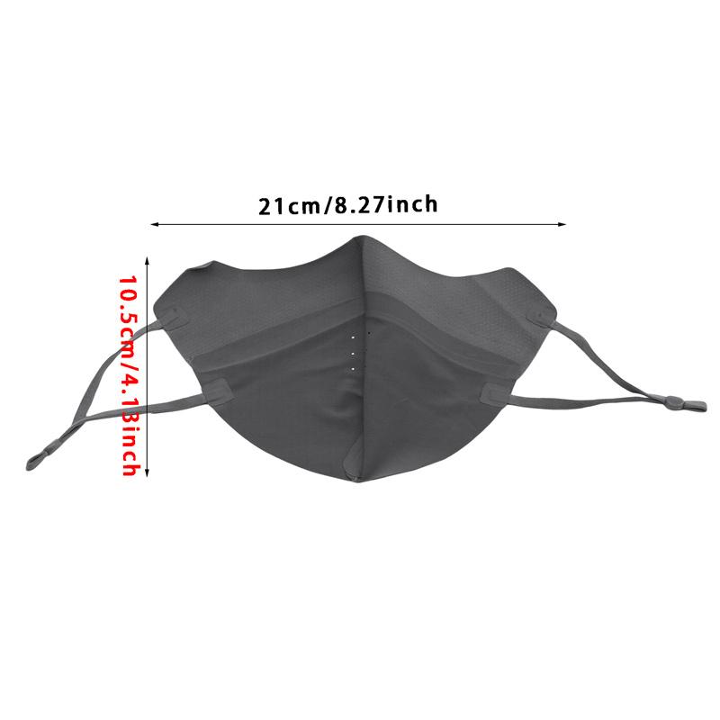Ice Silk Face Mask Sun Protection Summer Breathable Men Women Outdoor Running Sports Mask