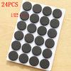 1/6/15/24pcs Furniture Pads, Adhesive Rubber DIY Furniture Feet Pad, Table Legs Stools, Chairs Mats, Table And Chair Foot Protec