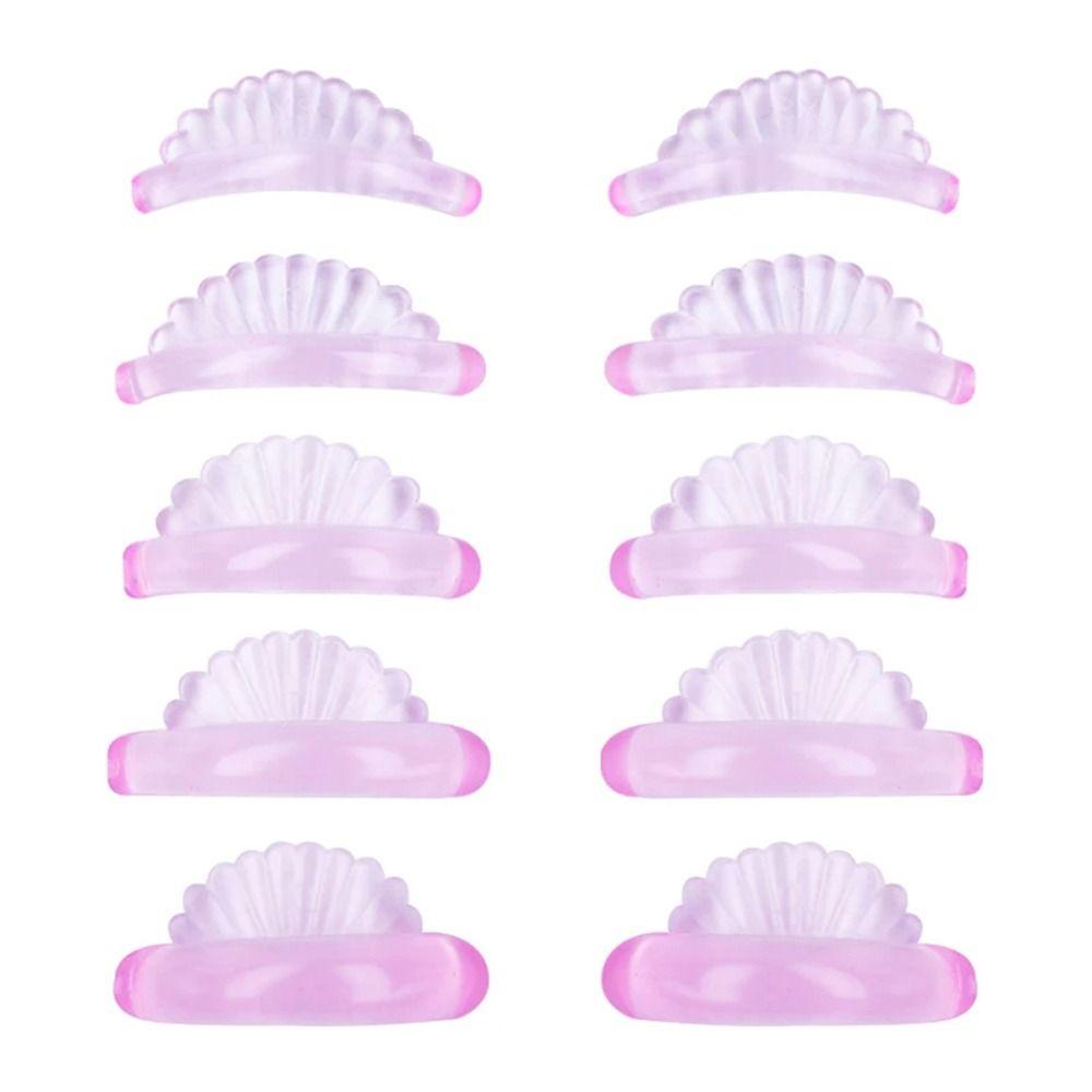 5Pairs Applicator Tools Silicone Eyelash Perm Pads Reusable Eyelash Lifting Shield Eyelashes