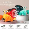 Children'S Electric Universal Snail Hermit Crab Light Music Detachable Electric Puzzle Early Education Toy Without Battery