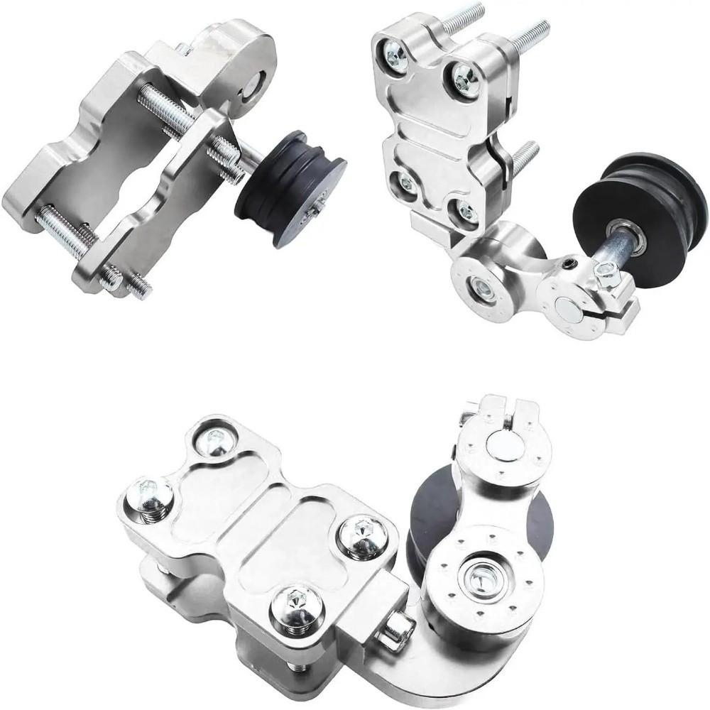 Aluminum Alloy Chain Tensioner Wear-Resistant Motorbike Roller Tightener Universal