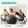 Fitness Ball Yoga Ball Various Sizes Suitable for Exercise Pregnancy Stability Explosion-proof Balance Ball with Fast Pump