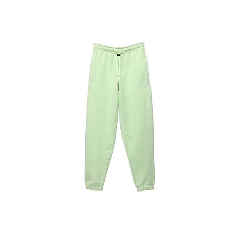 Nike Lab Collection с вышитым логотипом, однотонные спортивные штаны для бега на флисовой подкладке, мужские брюки, бледно-зеленые, AV8279-701