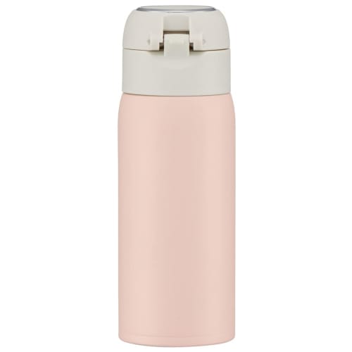 Skater (STOT3-A) 350ml Stainless Steel Mug Bottle with One-Touch Opening, Insulated, Double-Walled Vacuum Wall, Direct Drinking, Dull Pink