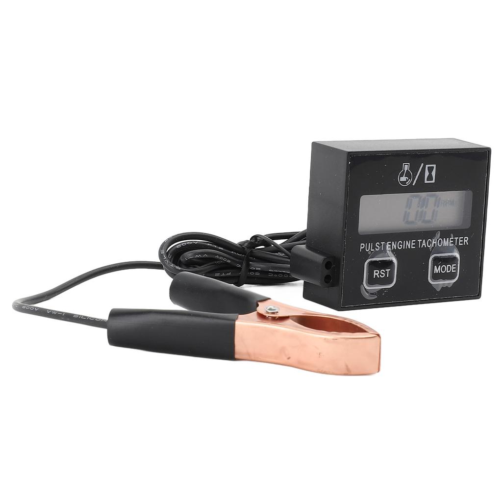 Тахометр импульсного двигателя, небольшой цифровой ЖК-дисплей, спидометр 30000 об/мин для газонокосилки, бензопилы