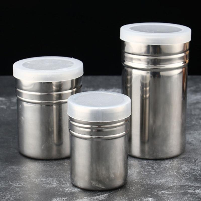 Банка для приправ Коробка для приправ Легко использовать Банка для специй Жестяные банки для специй Контейнер для специй с крышкой Материал 304 Нержавеющая сталь