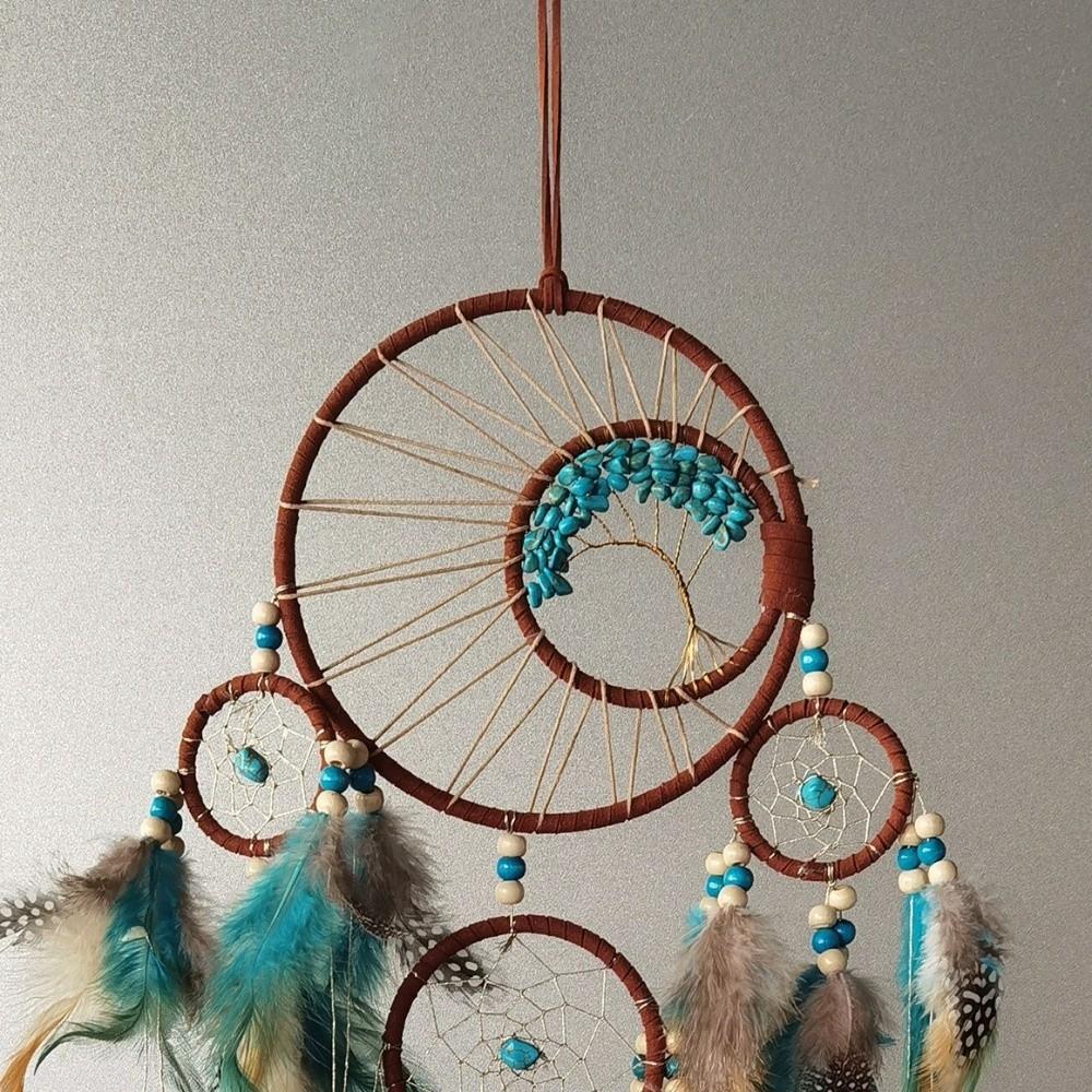 Decorative Vintage Dream Catcher Handmade Wall Decor Creative Vintage Wind Chime Wedding Party